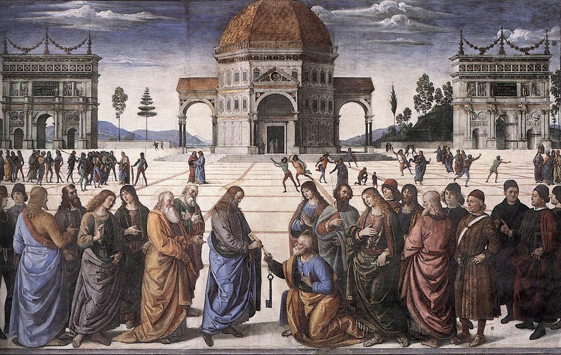 Christ Handing the Keys to St. Peter af